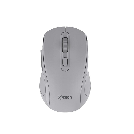 C-TECH myš Dual mode WLM-12GR, bezdrátová, 1600DPI, 6 tlačítek, šedá, USB nano receiver C-TECH myš Dual mode WLM-12GR, bezdrátová, 1600DPI, 6 tlačítek, šedá, USB nano receiver