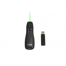 PORT CONNECT bezdrátové prezentační ukazovátko, zelený laser