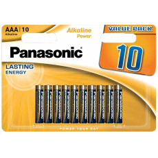 BAZAR - PANASONIC Alkalické baterie Alkaline Power LR03APB/10BW AAA 1,5V (Blistr 10ks) - Poškozený obal (Komplet) BAZAR - PANASONIC Alkalické baterie Alkaline Power LR03APB/10BW AAA 1,5V (Blistr 10ks) - Poškozený obal (Komplet)