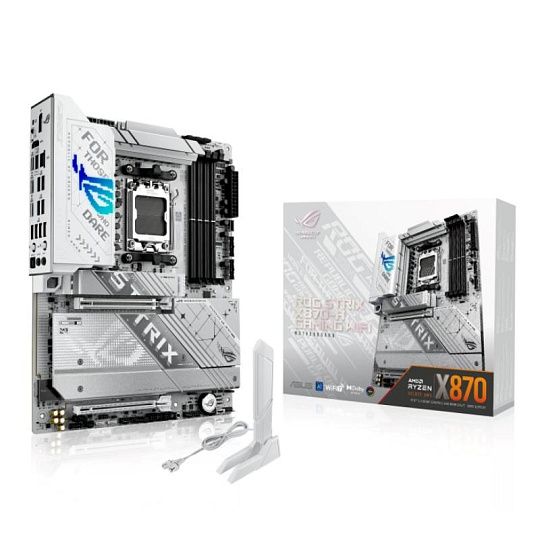 ASUS MB Sc AM5 ROG STRIX X870-A GAMING WIFI, AMD X870, 4xDDR5, 1xDP, 1xHDMI, 2xUSB4, WiFi ASUS MB Sc AM5 ROG STRIX X870-A GAMING WIFI, AMD X870, 4xDDR5, 1xDP, 1xHDMI, 2xUSB4, WiFi