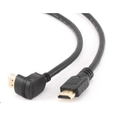 GEMBIRD Kabel HDMI - HDMI 1.8m, 90° konektor (v1.4, M/M, zlacené kontakty, úhlový, stíněný) GEMBIRD Kabel HDMI - HDMI 1.8m, 90° konektor (v1.4, M/M, zlacené kontakty, úhlový, stíněný)