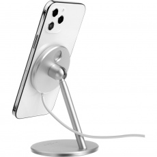 FIXED MagFrame hliníkový stojánek pro nabíječku MagSafe stříbrný FIXED MagFrame hliníkový stojánek pro nabíječku MagSafe stříbrný