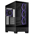 ASUS case A31 PLUS TG ARGB, Mid Tower, Průhledná bočnice, 4x120mm ARGB Fan, ARGB Hub, černá