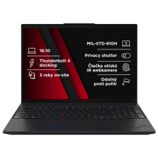 LENOVO NTB ThinkPad L16 AMD G2 - Ryzen5 PRO 215,16" WUXGA,16GB,512SSD,5MP+IRcam,W11P LENOVO NTB ThinkPad L16 AMD G2 - Ryzen5 PRO 215,16" WUXGA,16GB,512SSD,5MP+IRcam,W11P