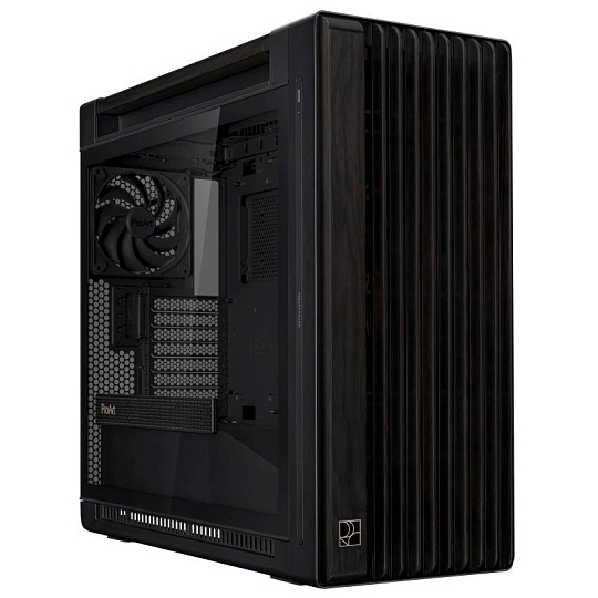 ASUS case PROART PA602 WOOD TG PWM BLACK, Mid Tower, průhledná bočnice, černá ASUS case PROART PA602 WOOD TG PWM BLACK, Mid Tower, průhledná bočnice, černá