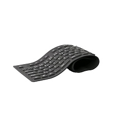 BAZAR C-TECH klávesnice FK-01, gelová, flexibilní, černá, USB, CZ/SK "POŠKOZENÝ OBAL" BAZAR C-TECH klávesnice FK-01, gelová, flexibilní, černá, USB, CZ/SK "POŠKOZENÝ OBAL"