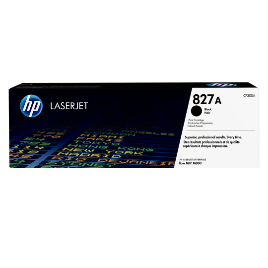HP 827A Black LJ Toner Cart, CF300A (29,500 pages) HP 827A Black LJ Toner Cart, CF300A (29,500 pages)