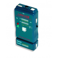 GEMBIRD Eth kabel tester NCT-2 pro RJ11-12, RG58, USB GEMBIRD Eth kabel tester NCT-2 pro RJ11-12, RG58, USB
