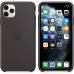 Apple silikonový kryt iPhone 11 Pro Max černý
