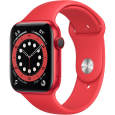 Apple Watch Series 6 Cellular 44mm PRODUCT(RED) hliník se sportovním řemínkem 