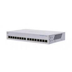Cisco switch CBS110-16T, 16xGbE RJ45, fanless