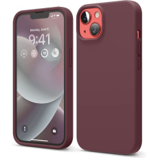 ELAGO silikonový kryt pro iPhone 14 vínový