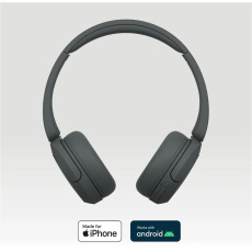 BAZAR - Sony bezdrátová sluchátka WH-CH520, EU, černá - poškozený obal BAZAR - Sony bezdrátová sluchátka WH-CH520, EU, černá - poškozený obal