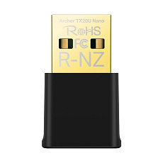 TP-Link Archer TX20U Nano WiFi6 USB adapter (AX1800,2,4GHz/5GHz,USB2.0) TP-Link Archer TX20U Nano WiFi6 USB adapter (AX1800,2,4GHz/5GHz,USB2.0)