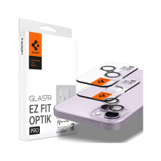 Spigen Glass EZ Fit Optik Pro 2 Pack tvrzené sklo na fotoaparát iPhone 14/iPhone 14 Plus fialové Spigen Glass EZ Fit Optik Pro 2 Pack tvrzené sklo na fotoaparát iPhone 14/iPhone 14 Plus fialové