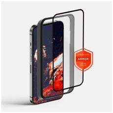 FIXED Armor prémiové tvrzené sklo s aplikátorem iPhone 14 Pro černé