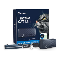 Tractive GPS CAT Mini tracker polohy a aktivity pro kočky tmavě modrý Tractive GPS CAT Mini tracker polohy a aktivity pro kočky tmavě modrý