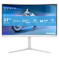 Philips MT 27" 27M2C5201L - 1920x1080,Fast VA,180Hz,2xHDMI,1xDP,zakřivený,bílá
