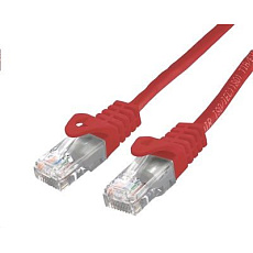 C-TECH kabel patchcord Cat6, UTP, červený, 3m C-TECH kabel patchcord Cat6, UTP, červený, 3m
