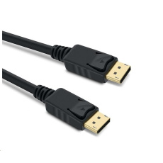 PREMIUMCORD Kabel DisplayPort 1.4 přípojný kabel M/M, zlacené konektory, 5m PREMIUMCORD Kabel DisplayPort 1.4 přípojný kabel M/M, zlacené konektory, 5m
