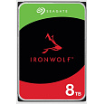 SEAGATE HDD 8TB IRONWOLF (NAS), 3.5", SATAIII, 5400 RPM, Cache 256MB, CMR