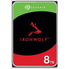 SEAGATE HDD 8TB IRONWOLF (NAS), 3.5", SATAIII, 5400 RPM, Cache 256MB, CMR SEAGATE HDD 8TB IRONWOLF (NAS), 3.5", SATAIII, 5400 RPM, Cache 256MB, CMR