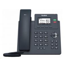 Yealink SIP-T31G IP telefon, 2,3" 132x64 grafický, 2x RJ45 10/100/1000, PoE, 2x SIP, s adaptérem Yealink SIP-T31G IP telefon, 2,3" 132x64 grafický, 2x RJ45 10/100/1000, PoE, 2x SIP, s adaptérem