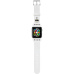 Karl Lagerfeld Karl Head řemínek pro Apple Watch 42/44/45mm bílý