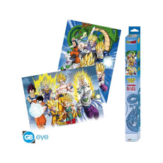 Set 2 plakátů Dragon Ball - Groups (52x38 cm)