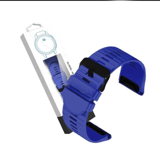 RhinoTech řemínek pro Garmin QuickFit silikonový outdoor 22mm tmavě modrý RhinoTech řemínek pro Garmin QuickFit silikonový outdoor 22mm tmavě modrý