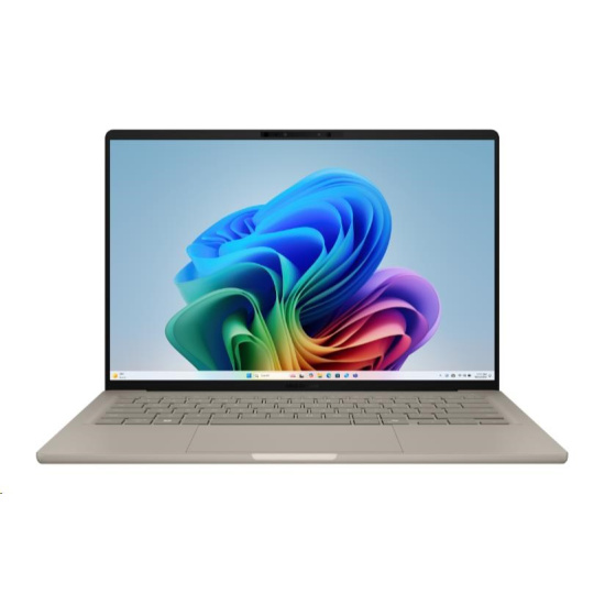 ASUS NTB Zenbook A14 (UX3407RA-OLED024X), X1E-78-100, 14" 1920 x 1200, 32GB, 1TB SSD, Adreno, W11 Pro, Beige ASUS NTB Zenbook A14 (UX3407RA-OLED024X), X1E-78-100, 14" 1920 x 1200, 32GB, 1TB SSD, Adreno, W11 Pro, Beige