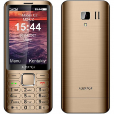 ALIGATOR D950 Dual SIM zlatý ALIGATOR D950 Dual SIM zlatý