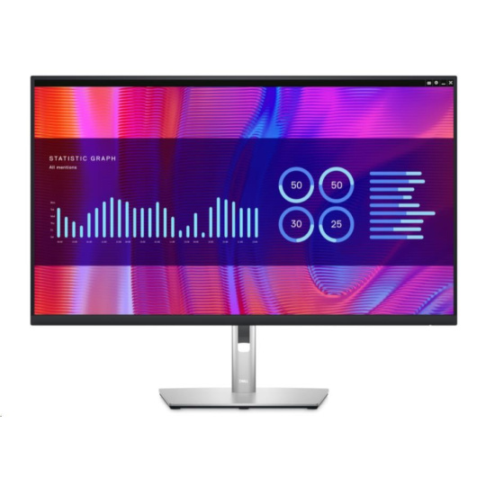 DELL LCD  32 USB-C Hub Monitor- P3223DE- 80.1cm(31.5”)/QHD/2560x1440/60Hz/5ms/16:9/HDMI/DP/USB-C/RJ45/USB 3.2/3YNBD