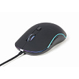 GEMBIRD myš MUS-UL-02, podsvícená, černá, 2400DPI, USB