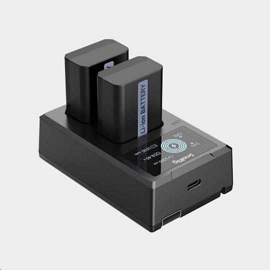 BAZAR - SmallRig 3818 NP-FW50 Battery & Charger Kit - Poškozený obal (Komplet)