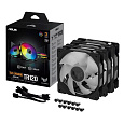 ASUS ventilátor TUF GAMING TR120 ARGB, 3x120mm, černá