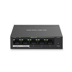 MERCUSYS switch MS105GP (5xGbE,4xPoE+,65W,fanless) MERCUSYS switch MS105GP (5xGbE,4xPoE+,65W,fanless)