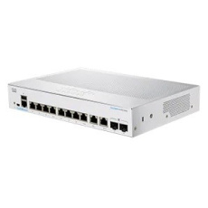 Cisco switch CBS350-8T-E-2G, 8xGbE RJ-45, 2xGbE RJ-45/SFP combo, fanless - REFRESH Cisco switch CBS350-8T-E-2G, 8xGbE RJ-45, 2xGbE RJ-45/SFP combo, fanless - REFRESH