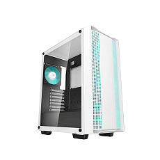 DEEPCOOL Case CC560 WH V2, ATX, Průhledná bočnice, 4x120mm Fan, bílá DEEPCOOL Case CC560 WH V2, ATX, Průhledná bočnice, 4x120mm Fan, bílá
