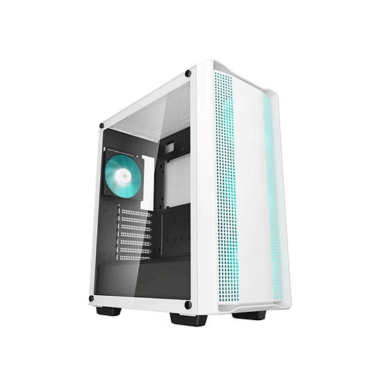DEEPCOOL Case CC560 WH V2, ATX, Průhledná bočnice, 4x120mm Fan, bílá DEEPCOOL Case CC560 WH V2, ATX, Průhledná bočnice, 4x120mm Fan, bílá
