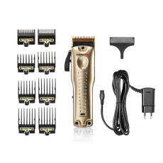BaByliss Pro 4 FX825GE profesionální zastřihovač, titanové čepele, 3300 mAh baterie, zlatá BaByliss Pro 4 FX825GE profesionální zastřihovač, titanové čepele, 3300 mAh baterie, zlatá