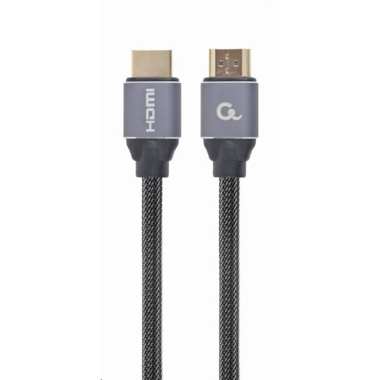 GEMBIRD Kabel CABLEXPERT HDMI 2.0, 5m, opletený, černý, blister