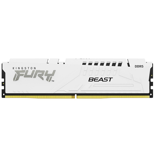 KINGSTON DIMM DDR5 16GB 6000MT/s CL30 ECC FURY Beast EXPO Bílá KINGSTON DIMM DDR5 16GB 6000MT/s CL30 ECC FURY Beast EXPO Bílá