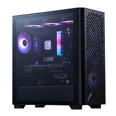 ADATA XPG case VALOR AIR PRO, ATX, Průhledná bočnice, 4x 120mm ARGB Fan, Černá
