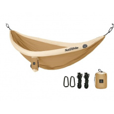 Naturehike hamaka DC-C09 pro 2 osoby s nafukovacími lemy 850g - písková