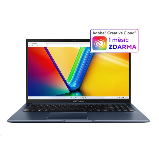 ASUS NTB Vivobook 15 (X1502VA-BQ687W), i5-13420H, 15.6" FHD, 16GB, 1TB SSD, UHD, W11 Home, Quiet Blue ASUS NTB Vivobook 15 (X1502VA-BQ687W), i5-13420H, 15.6" FHD, 16GB, 1TB SSD, UHD, W11 Home, Quiet Blue