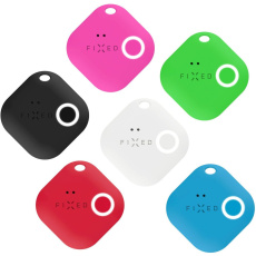 FIXED Smile Key Finder s motion senzorem, 6-PACK, černý, bílý, červený, modrý, zelený, růžový