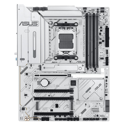 ASUS MB Sc AM5 X870 MAX GAMING WIFI7 W, AMD X870, 4xDDR5, 2xUSB4, 1xHDMI, WiFi ASUS MB Sc AM5 X870 MAX GAMING WIFI7 W, AMD X870, 4xDDR5, 2xUSB4, 1xHDMI, WiFi