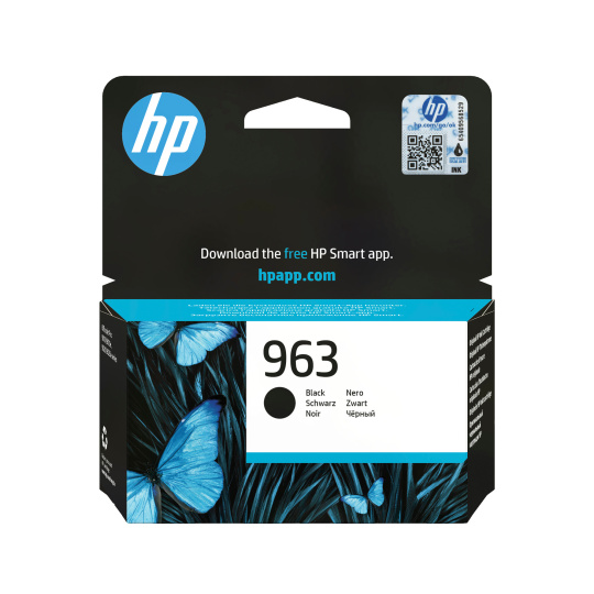 HP 963 Black Original Ink Cartridge (1,000 pages) HP 963 Black Original Ink Cartridge (1,000 pages)