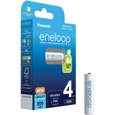 PANASONIC HR03 AAA 4MCCE/4BE ENELOOP N, 800 mAh (Blistr 4ks) PANASONIC HR03 AAA 4MCCE/4BE ENELOOP N, 800 mAh (Blistr 4ks)